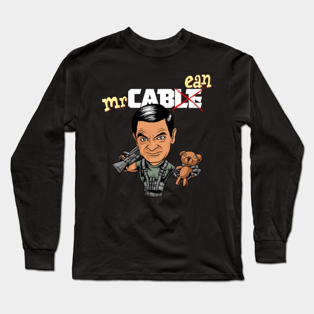 Mr. Cable Long Sleeve T-Shirt by akawork280